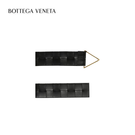 BOTTEGAVENETA宝缇嘉编制三角形针扣式腰带 商品图7