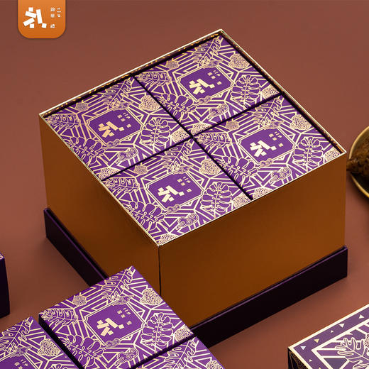 【锦华】星钻黑松露粽享礼粽子礼盒1080g 商品图2