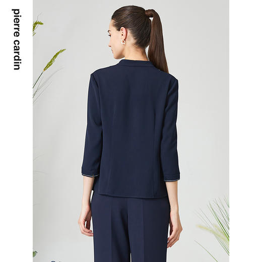 皮尔卡丹女装春季新款简约百搭淑女通勤衬衫P3100B3024N0
 商品图2