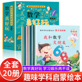 趣味学科启蒙绘本 数学真好玩 全20册/9787570524211