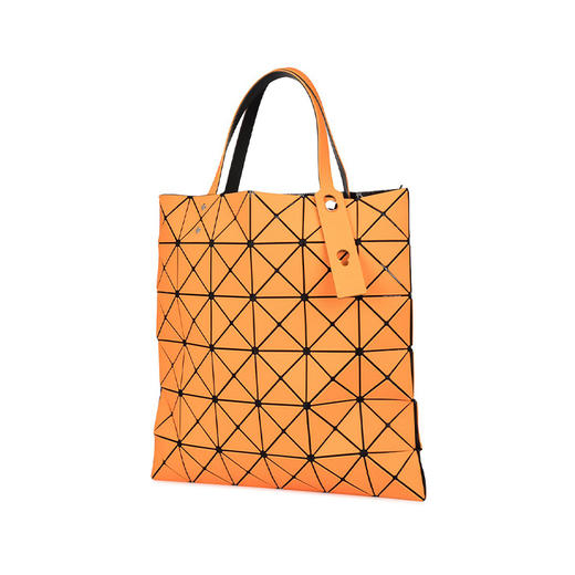 三宅一生 BAO BAO ISSEY MIYAKE 奢侈品 女士Prism系列大号橙色聚酯纤维单肩手提包 BB96 AG633 32 商品图1