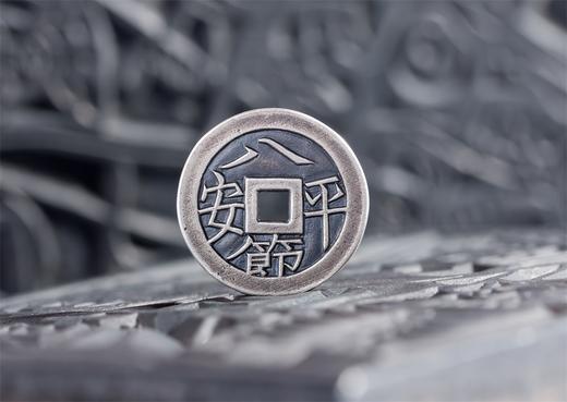 矩德泉坊 纯银手作   四时吉庆八节平安（2.4厘米版）649 商品图4