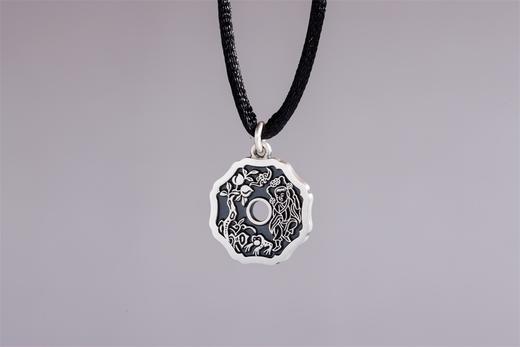 矩德泉坊 纯银手作   喜生贵子连中三元（1.7厘米版）652 商品图1