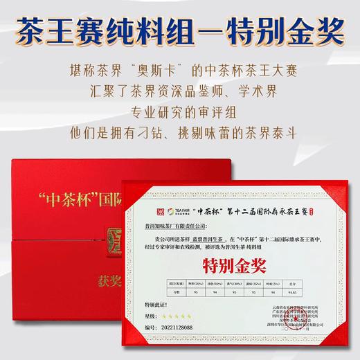 2023头春茶吉顺号普洱茶生茶云南七子饼蓝票帕莎犀牛塘古树茶357克 商品图3