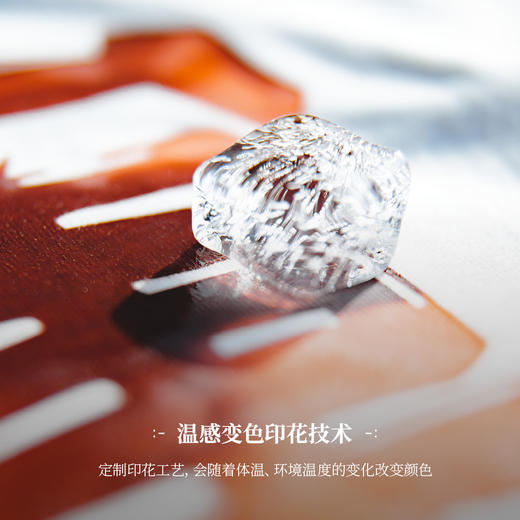 马登女装日系复古全棉文字印花短袖夏季宽松上衣T恤温感变色设计 商品图1