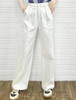 TYNVIE 插袋直筒阔腿裤-白色 商品缩略图1