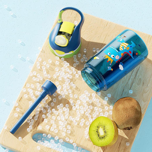 【拍一赠四】格非尔儿童吸管水杯450ml 免费刻字 商品图2