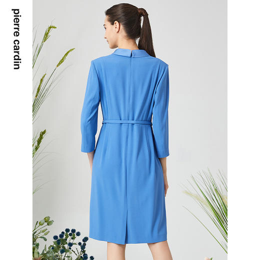 皮尔卡丹女装春季新款气质端庄轻奢修身连衣裙P3105E3055L0 商品图3