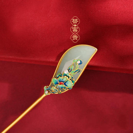 古风发簪女发钗旗袍汉服新中式盘发步摇 商品图3