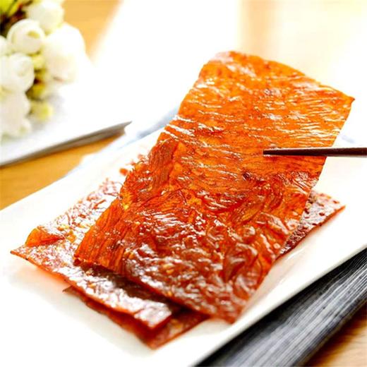【休闲食品】50g麻辣猪肉脯 商品图3