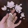 白玉兰发梳 古风发簪发钗发夹发梳u钗木簪汉服古风配饰明制头饰 商品缩略图0