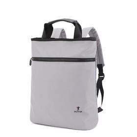 【自营】PLOVER香港啄木鸟 灰色手提，肩背两用包GDXXB059-H