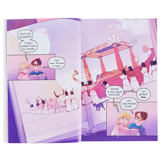 【中商原版】Magic Tree House 3 神奇树屋漫画版3 英文原版进口图书 桥梁漫画儿童图画图像小说 儿童文学 魔法树屋 小初文学 商品图6