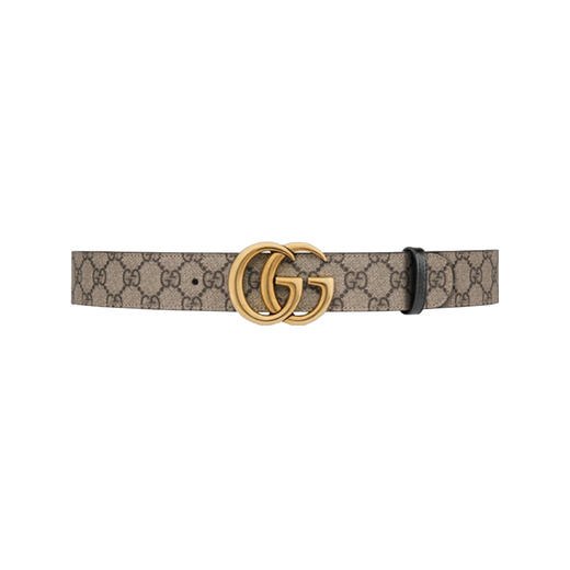 GUCCI 男士乌木色皮革腰带 659416-92TIC-9769 商品图0