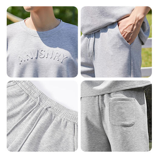 茧墨 情侣简约ins米尼云感套装 商品图6