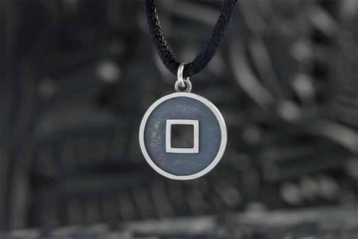 矩德泉坊 纯银手作  永通万国（1.7厘米挂扣版）642 商品图3