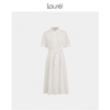 Laurel劳芮 双压褶通勤系带简约衬衫连衣裙LWD341Y03700 商品缩略图6