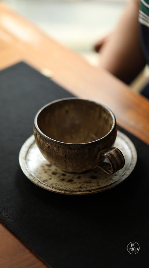 熔岩系列 咖啡杯+杯碟 套组 商品图2