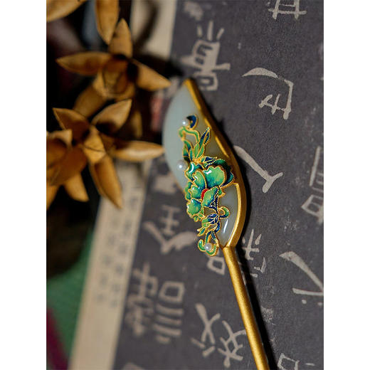 古风发簪女发钗旗袍汉服新中式盘发步摇 商品图6