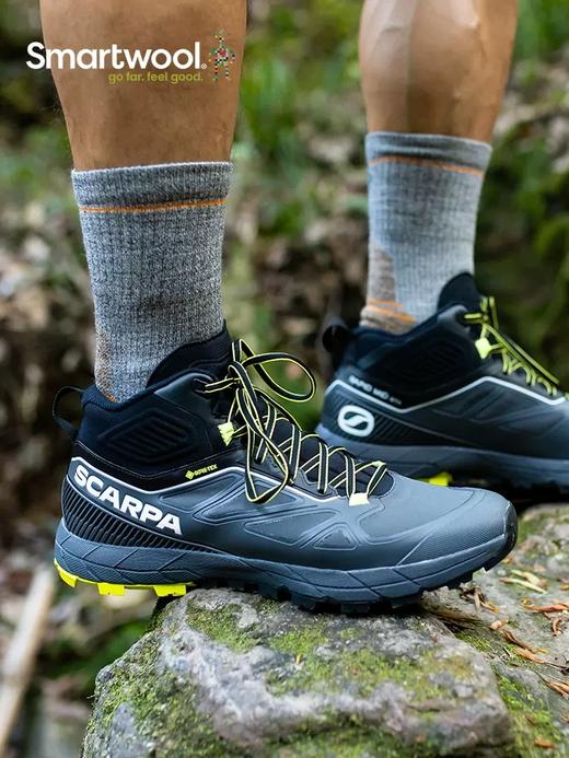 Smartwool  徒步功能轻量减震短筒袜户外美利奴羊毛袜运动袜男1613 商品图3