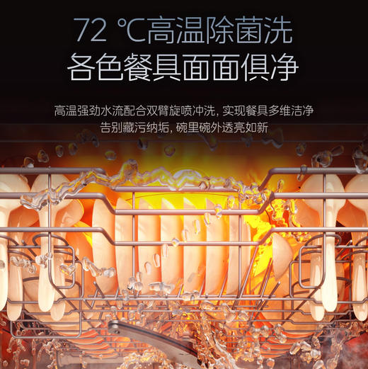 美的（Midea）洗碗机 XQ20 集成水槽 拉伸单槽 商品图4