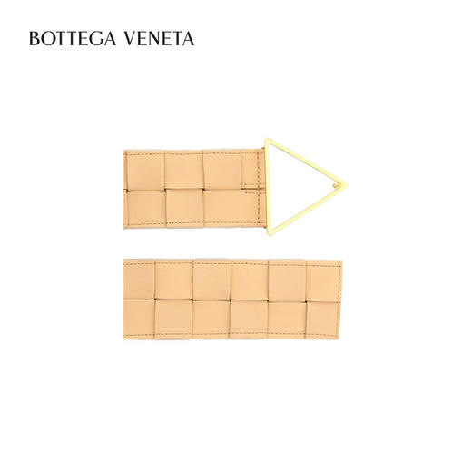 BOTTEGAVENETA宝缇嘉编制三角形针扣式腰带 商品图3