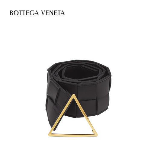 BOTTEGAVENETA宝缇嘉编制三角形针扣式腰带 商品图5