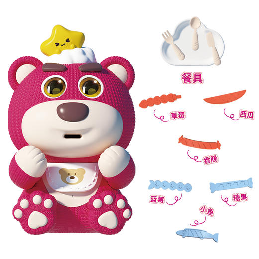 新款实丰吃货毛线熊 商品图3