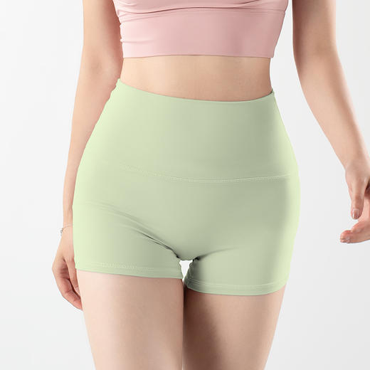【限时秒】YOGACODE火树银花/高腰提臀裸感无尺码三分裤瑜伽裤YCDS340 商品图3