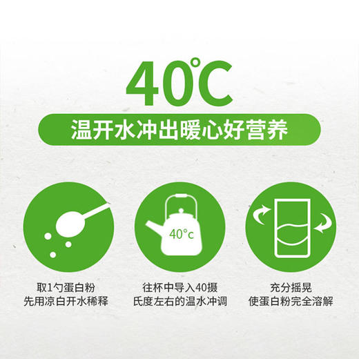 荔健-好及施蛋白粉400g/罐 蓝帽子保健食品 蛋白质含量80% 进口乳清蛋白 商品图7