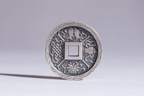 矩德泉坊 纯银手作   八宝（3.6厘米版）636