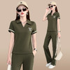 夏季新款，洋气短袖长裤显瘦两件套运动装WH-Z2317 商品缩略图3