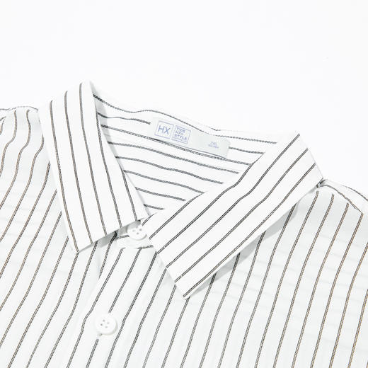 【断码清仓】HX 夏季翻领短袖衬衫S103320025101/02 商品图8