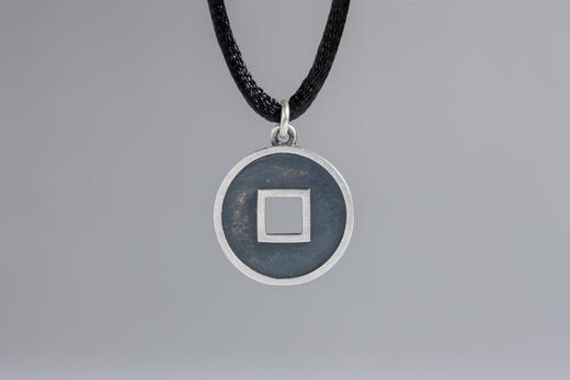 矩德泉坊 纯银手作  永通万国（1.7厘米挂扣版）642 商品图1