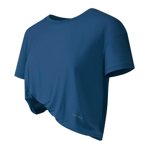 TITIKA ACTIVE瑜伽服短款不规则下摆运动时尚短袖11066 商品图4