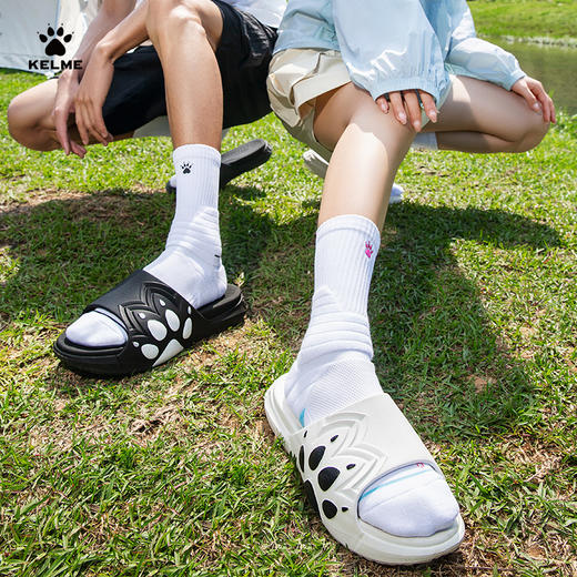 KELME卡尔美大爪子2.0运动拖鞋男夏外穿篮球情侣凉拖足球沙滩鞋女 商品图1