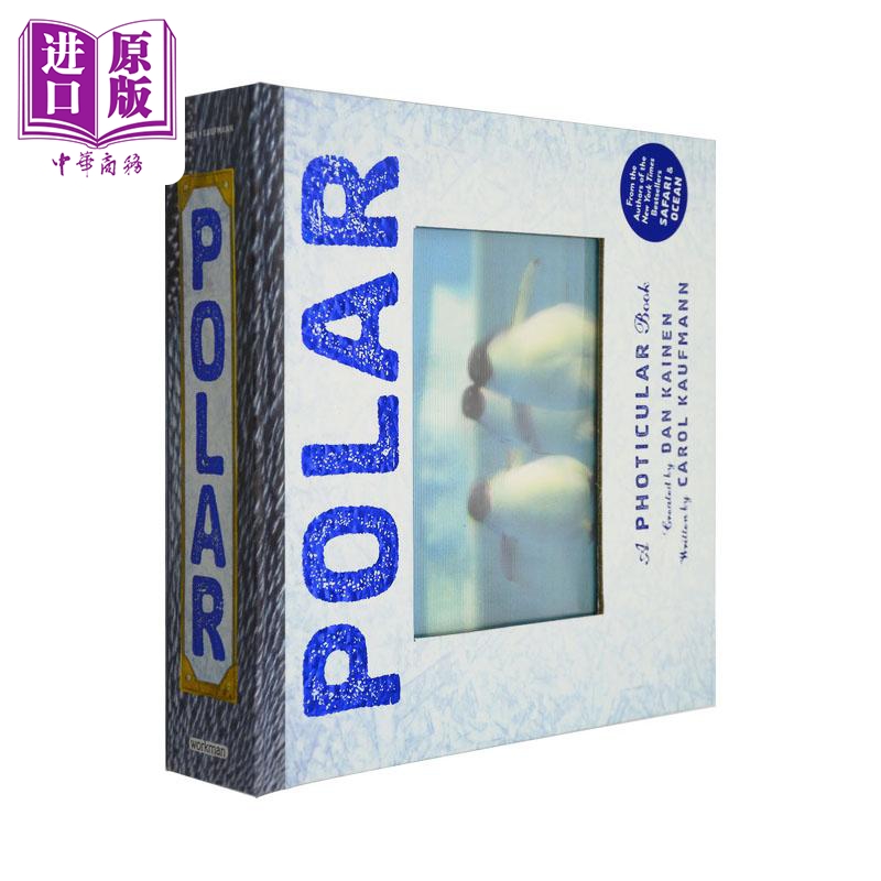 预售 【中商原版】3D立体图片书 极地 Polar 动物