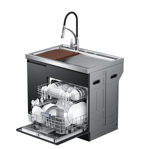 美的（Midea）洗碗机 XQ20 集成水槽 拉伸单槽 商品图12