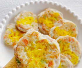 【辅食厨房】豆腐肉饼太阳蛋🍳