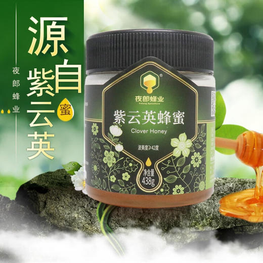 【夜郎蜂业】紫云英蜂蜜438g 商品图0
