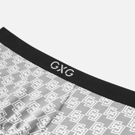 GXG男士内裤【单条装】莫代尔棉质内裤男透气抑菌印花短裤内裤潮 商品图3