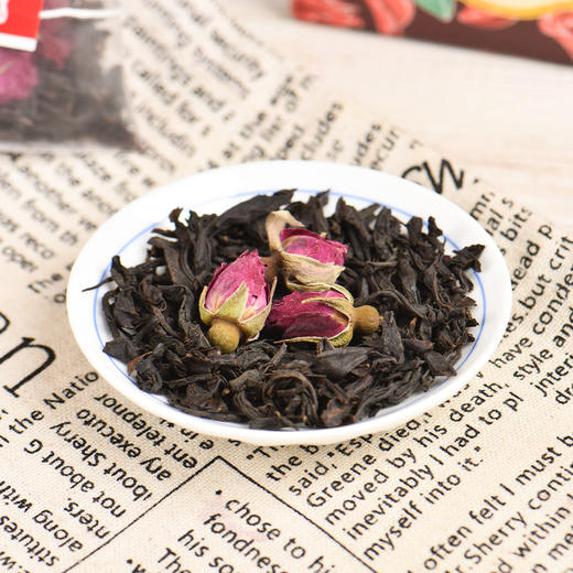 【玫瑰红茶 3g*10袋/盒】红茶与玫瑰的搭配，沁润花香，撩心怡人 商品图2