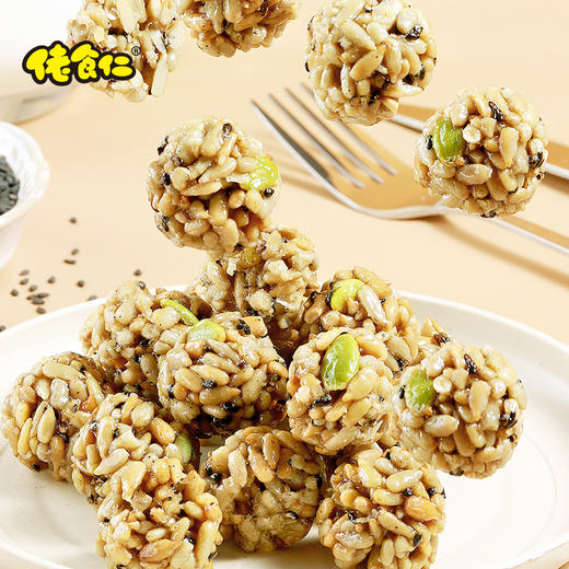 佬食仁手打坚果丸子整箱瓜子仁酥糖休闲零食混合坚果球解馋小零食 商品图1