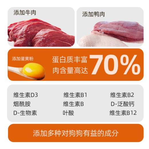 金多乐狗狗零食蛋黄牛肉粒 商品图1