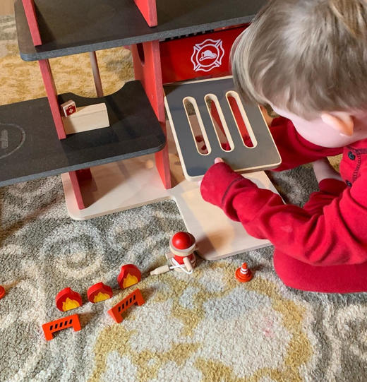 PT儿童搭建VIP停车场&消防站 商品图11