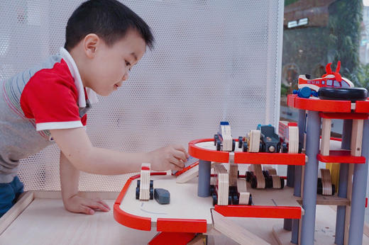 PT儿童搭建VIP停车场&消防站 商品图5