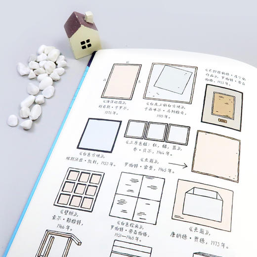 后浪漫：图文小百科：极简主义 当代艺术研究员联手安古兰国际漫画大奖得主 带你全方位了解极简主义在音乐、建筑、绘画、文学、电影、广告、市场营销等领域中的巨大影响 商品图6