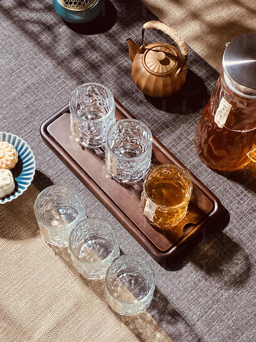 【应季好物】轻奢高硼硅冷水耐冷耐初雪 1壶+6杯套装  透明色 商品图5