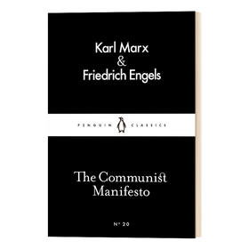 共产党宣言 英文原版 The Communist Manifesto 小黑书系列 英文版 进口英语书籍