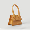 JACQUEMUS 女士姜黄色皮革手提包 213BA01-213-301170 商品缩略图2